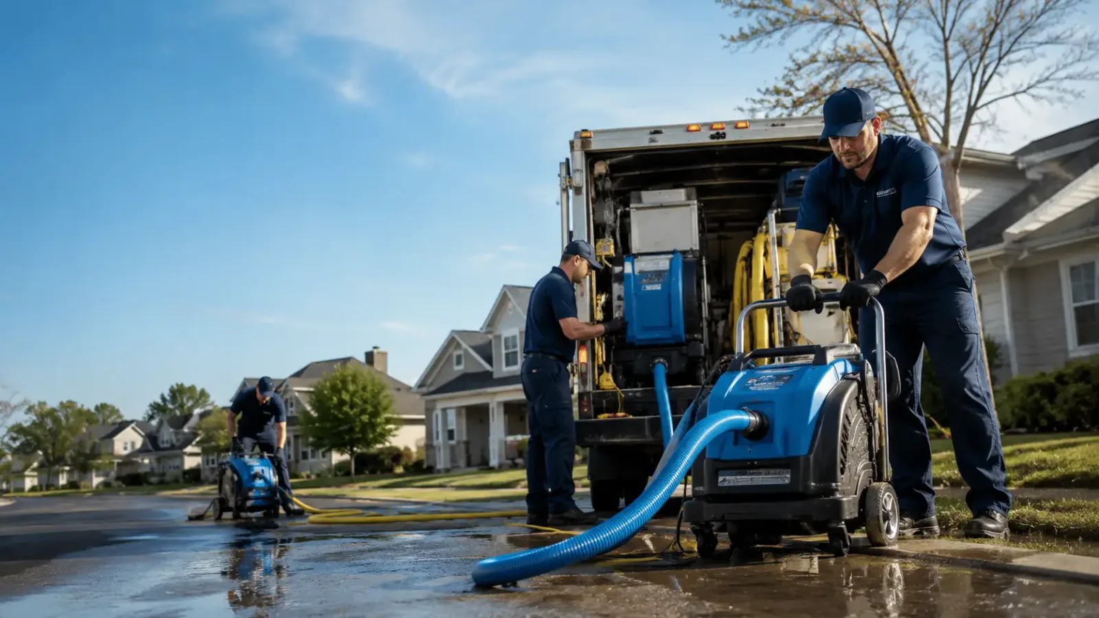 Flood Damage Cleanup in Rosedale, WV